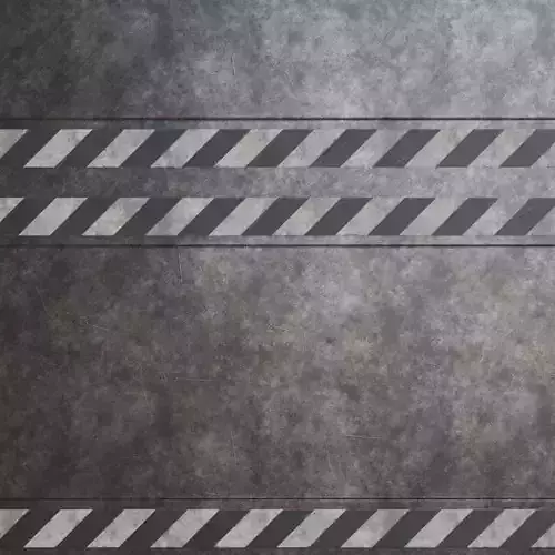 Metal Panel Hazard Stripes PBR SEAMLESS