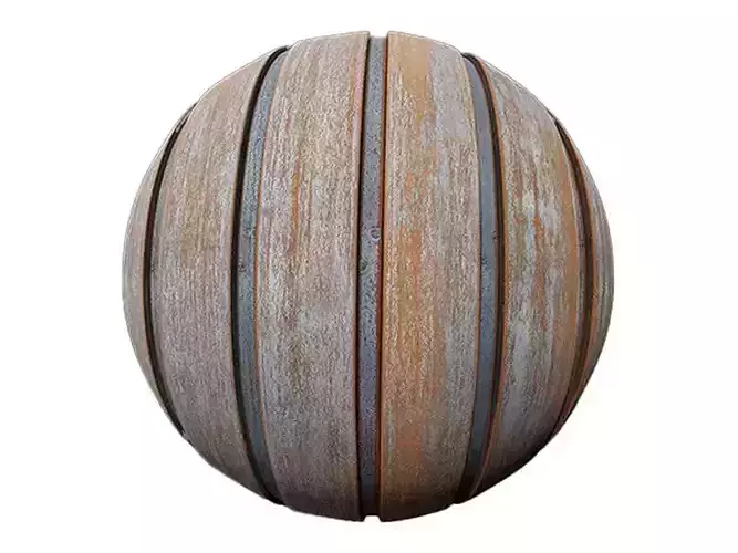 Rusty Metal Wall Panels