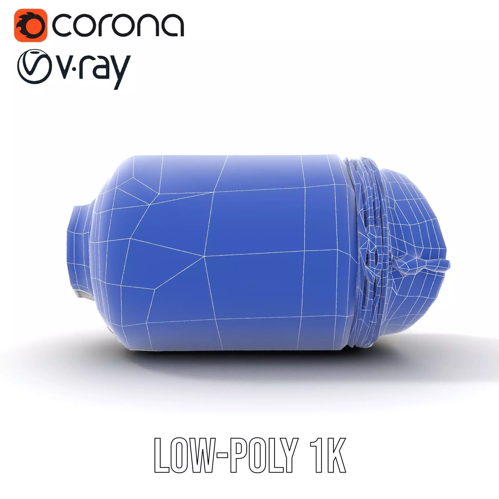 Sleek White Rocket model pack Low-poly 3D model_29