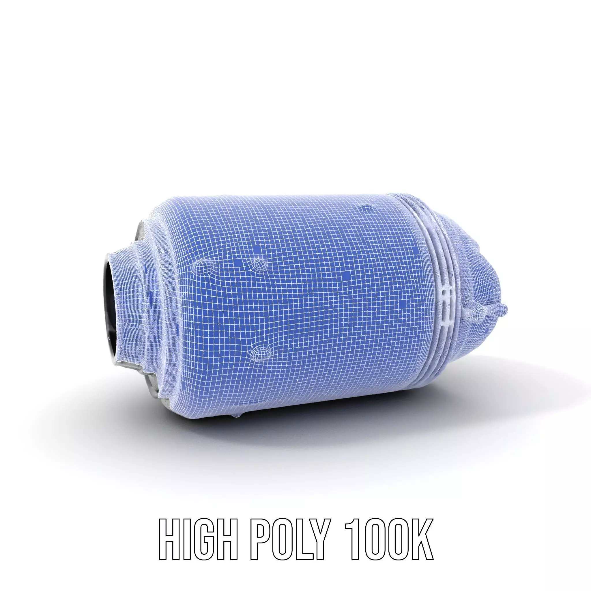 Sleek White Rocket model pack Low-poly 3D model_5