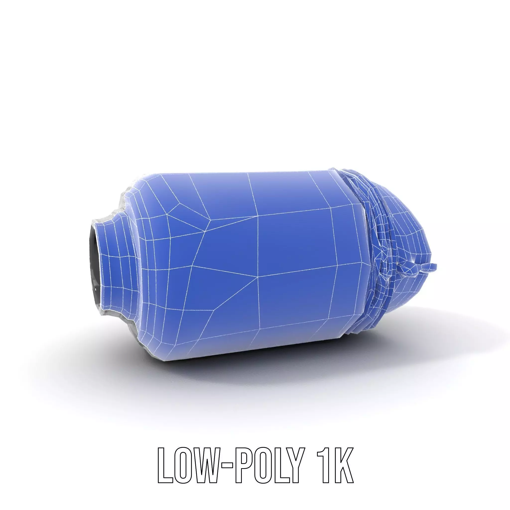 Sleek White Rocket model pack Low-poly 3D model_20