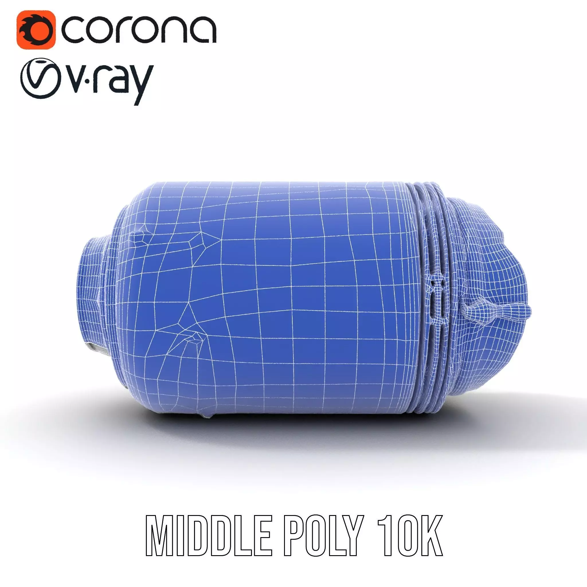 Sleek White Rocket model pack Low-poly 3D model_25