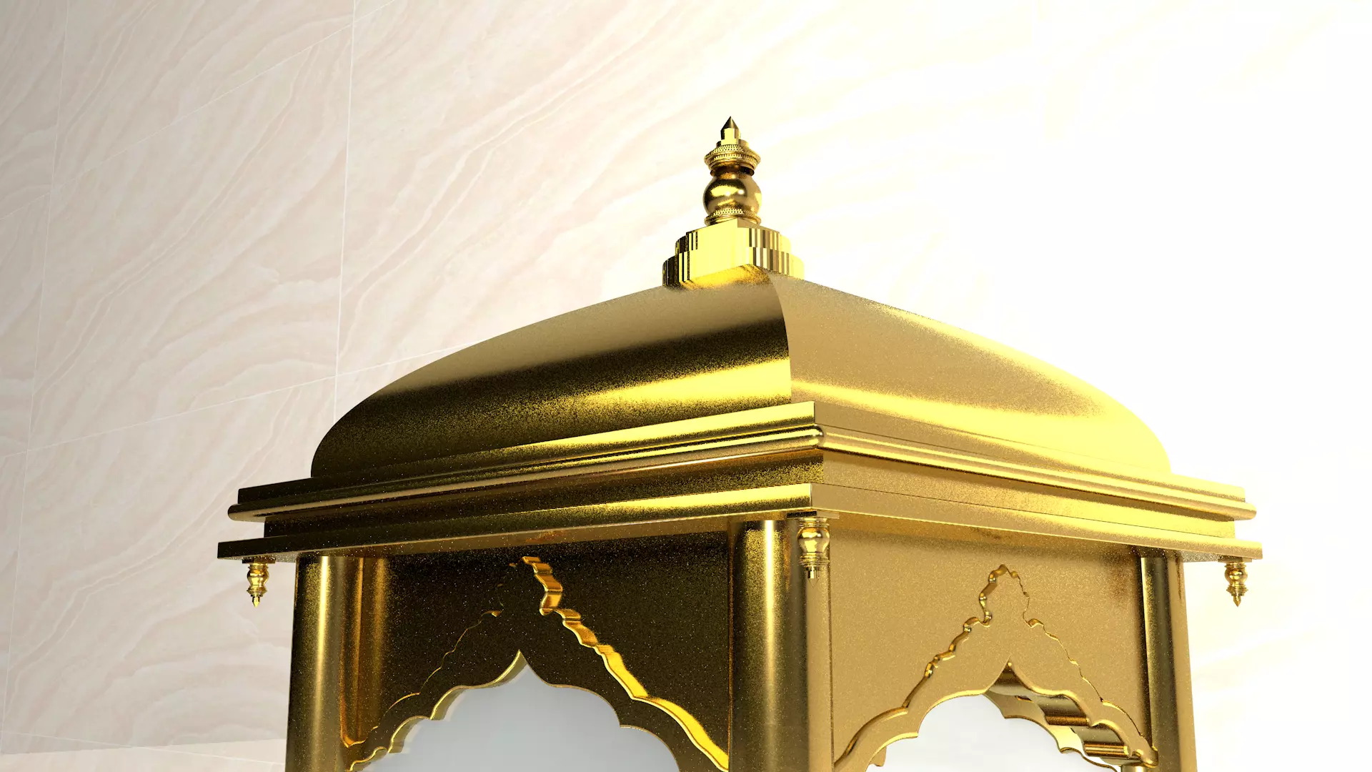 Pooja Stand 3D print model_5