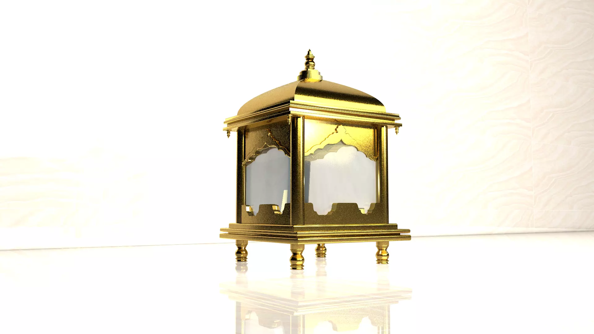 Pooja Stand 3D print model_3