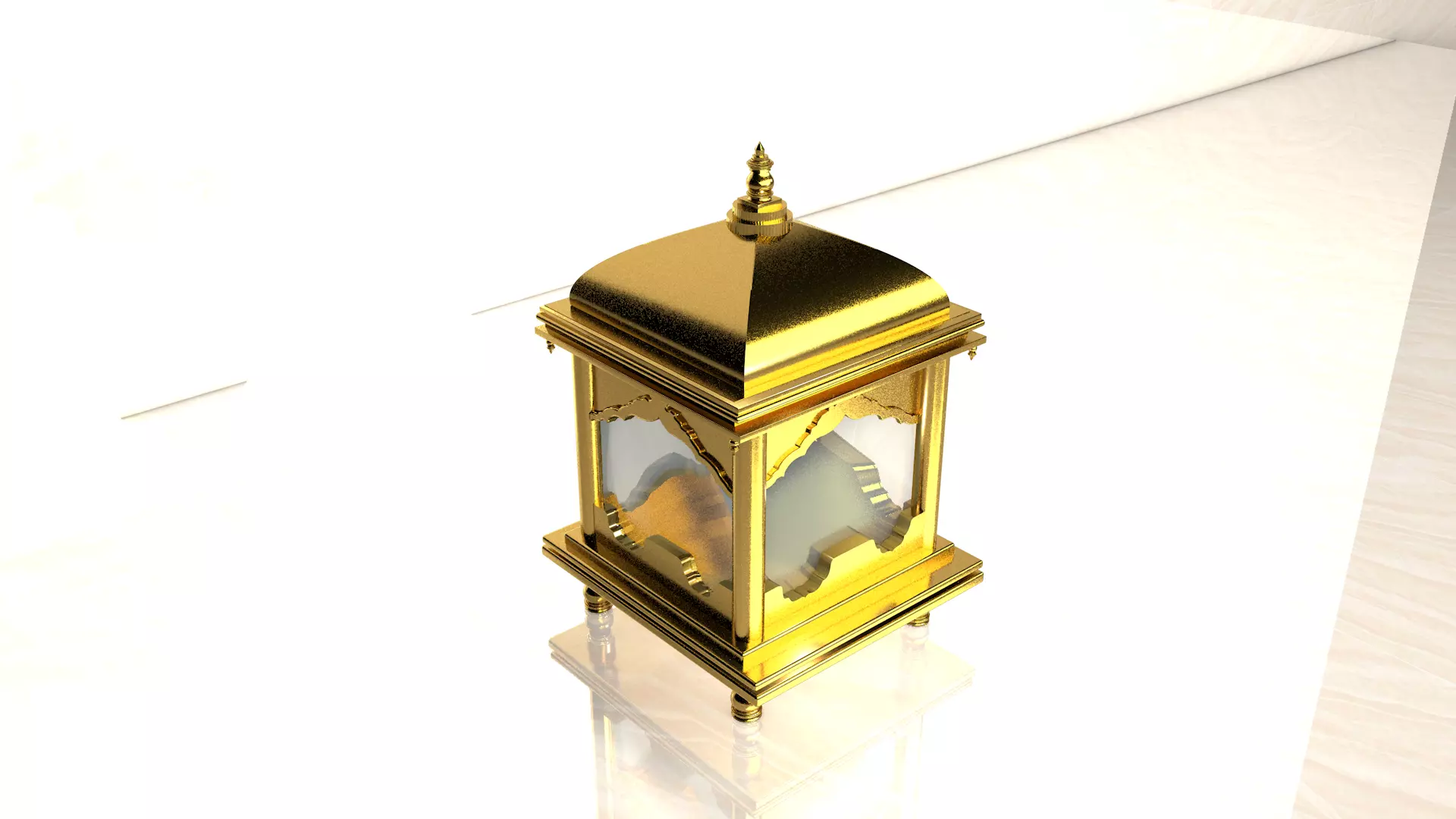 Pooja Stand 3D print model_4