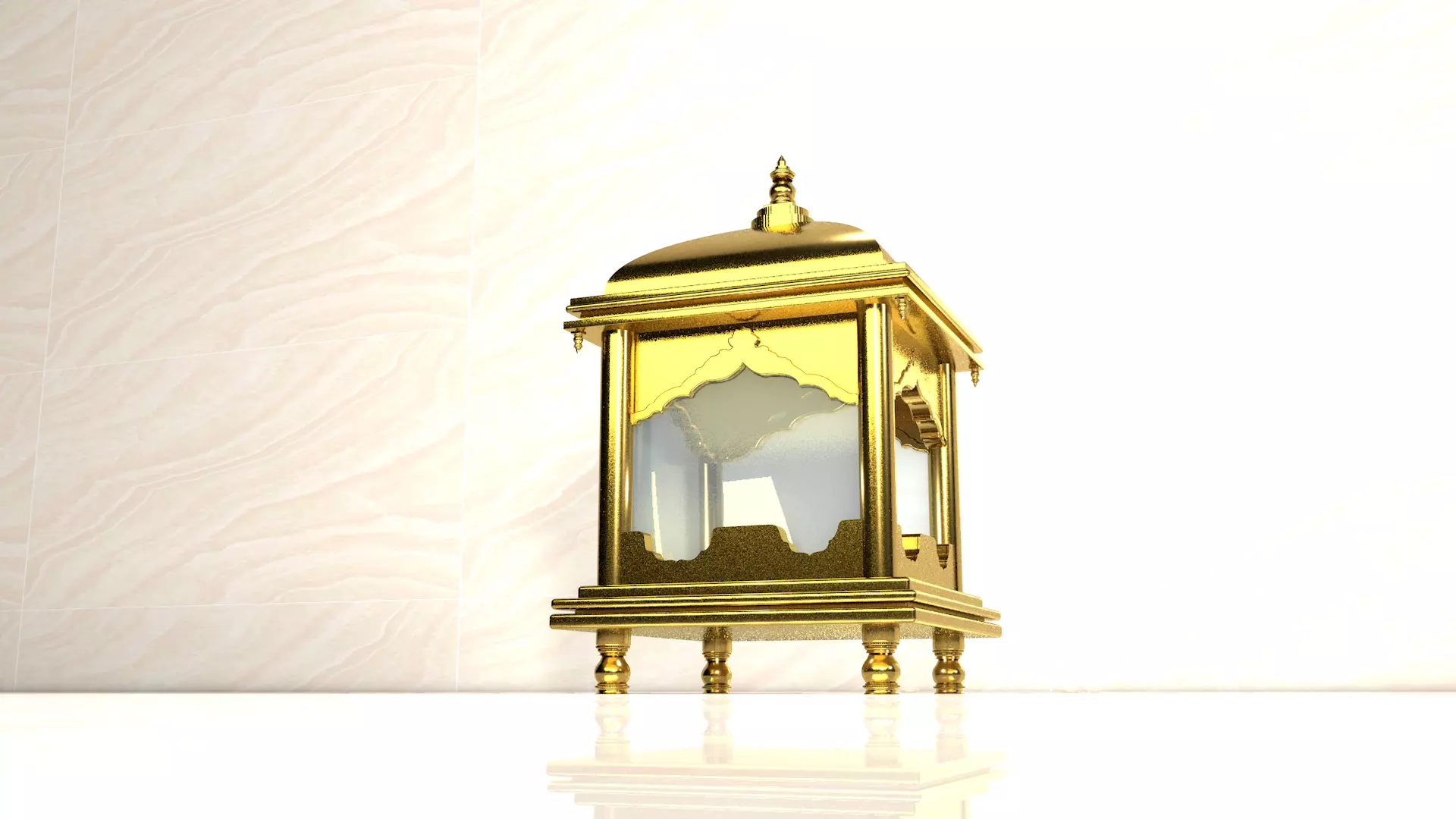 Pooja Stand 3D print model_1