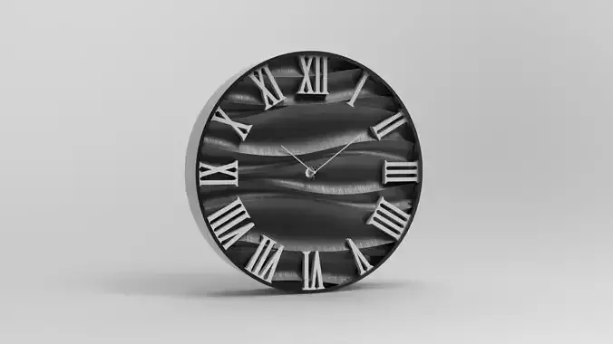 20 cm wall clock  storm model