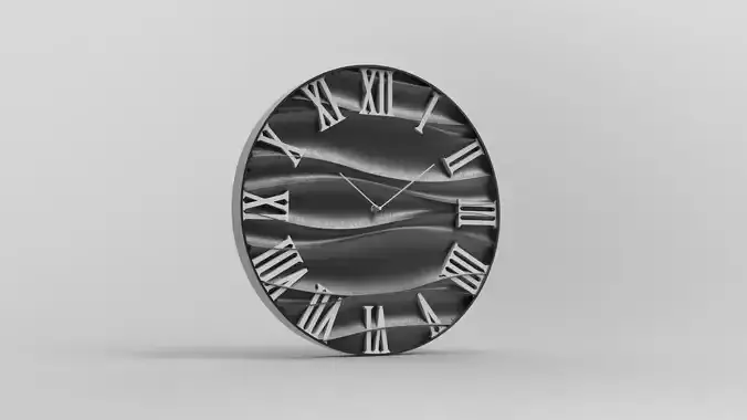 60 cm wall clock storm model