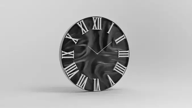 60 cm wall clock  river model