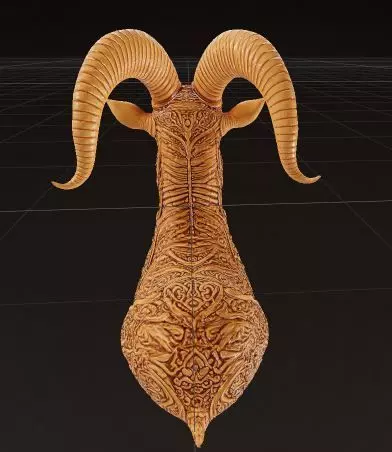 Majestic Ram 3D model_5