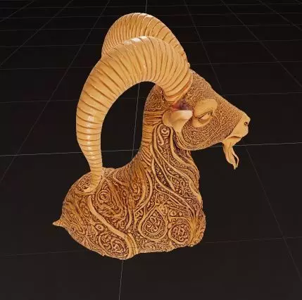 Majestic Ram 3D model_4