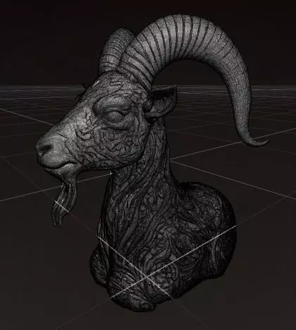 Majestic Ram 3D model_10