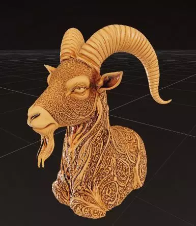 Majestic Ram 3D model_3