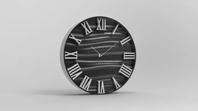 Wall clock 20 cm wind model