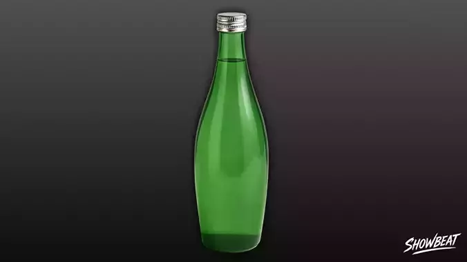Green Glass Bottle