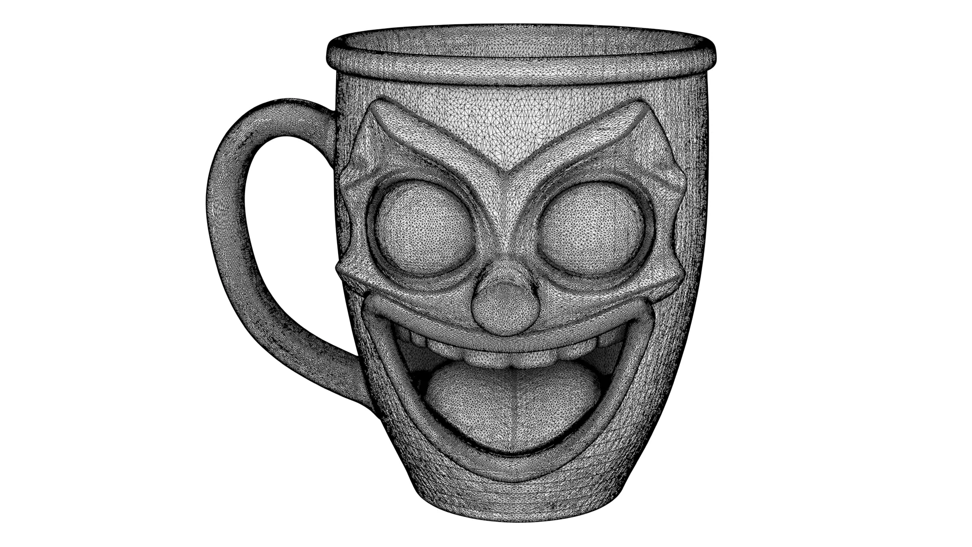 Joyful mug 03 3D model_9