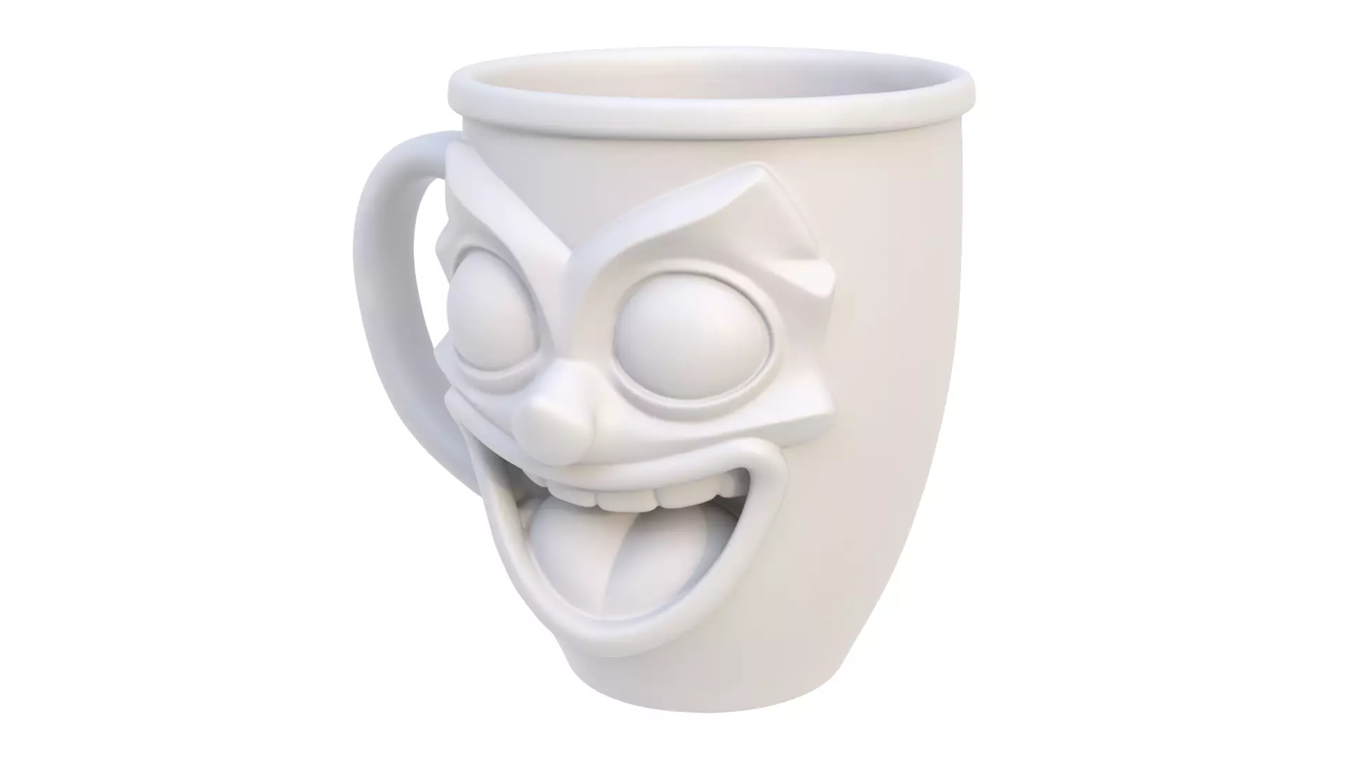 Joyful mug 03 3D model_0