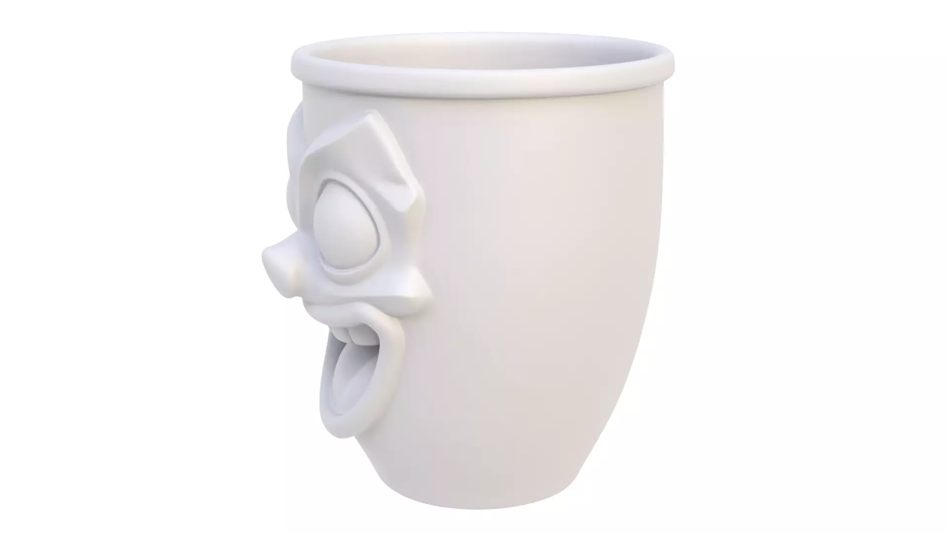 Joyful mug 03 3D model_2