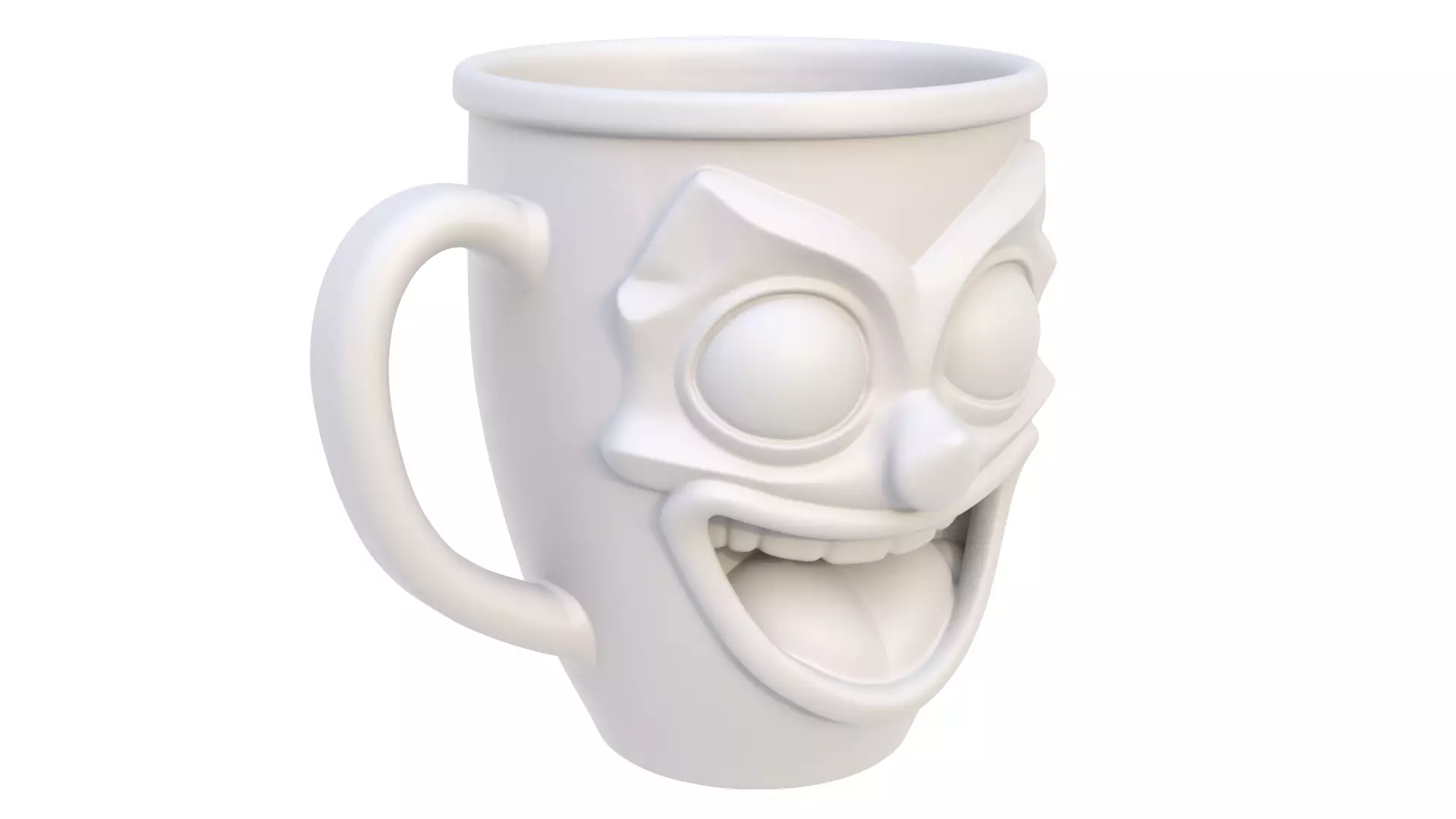 Joyful mug 03 3D model_5