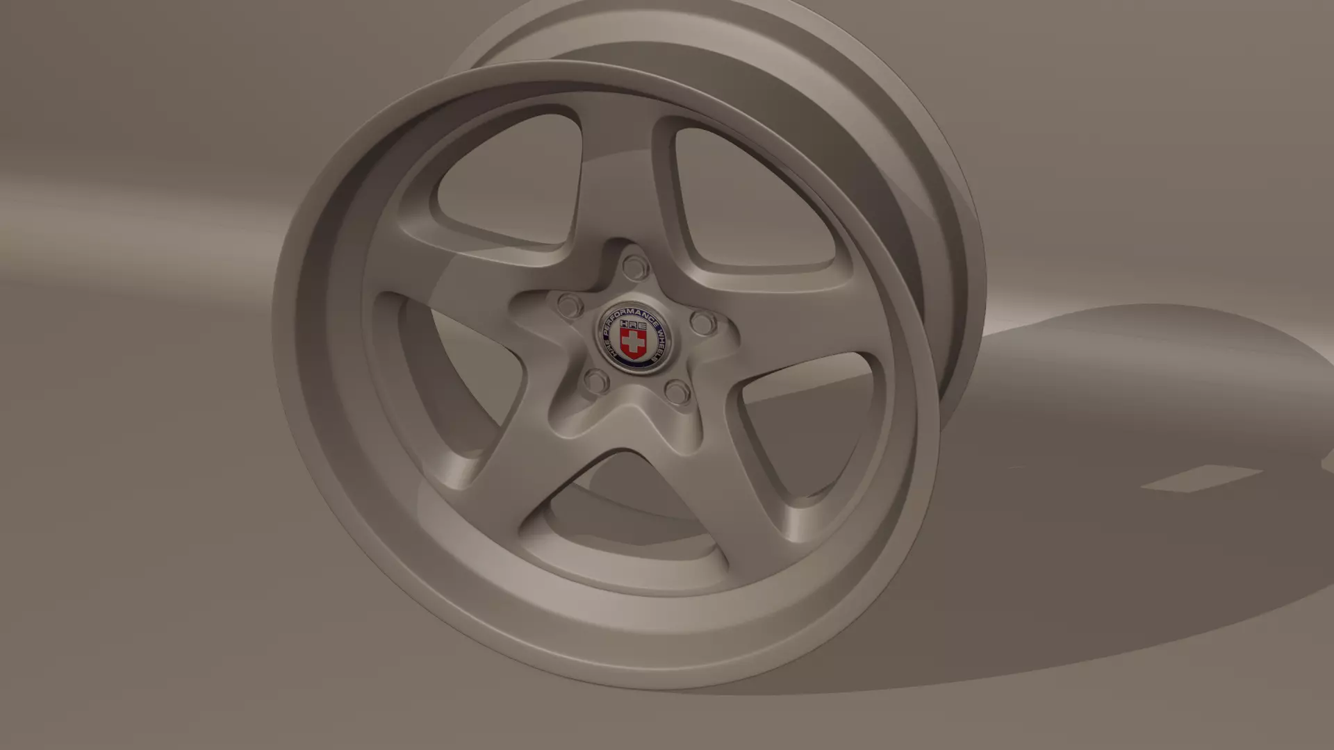HRE Perfomance 527s Wheels 3D model_8