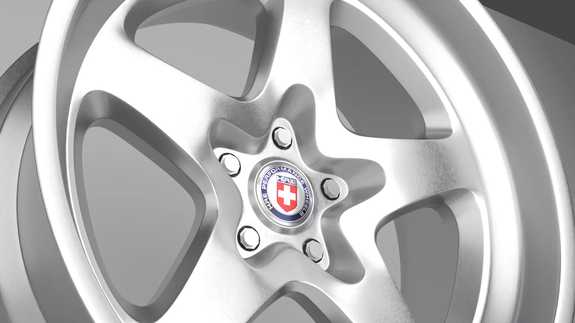HRE Perfomance 527s Wheels 3D model_1