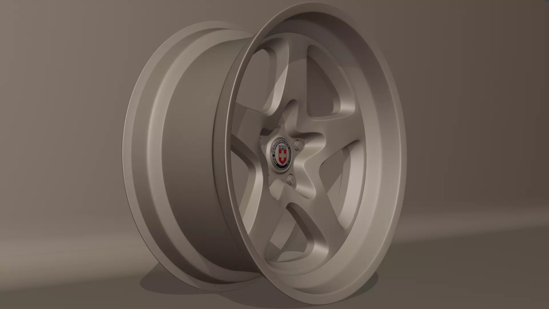 HRE Perfomance 527s Wheels 3D model_7