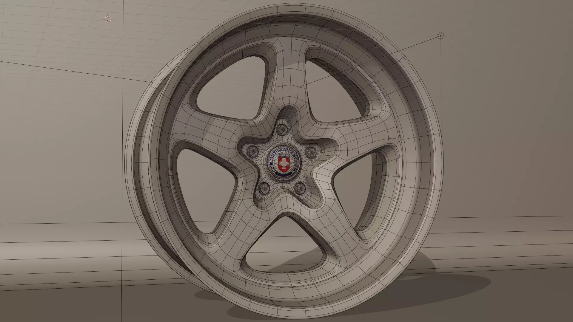 HRE Perfomance 527s Wheels 3D model_10
