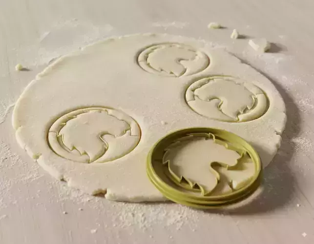 Lion Head Cookie Cutter