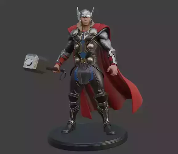 Thor 3D Model STL File 3D Print