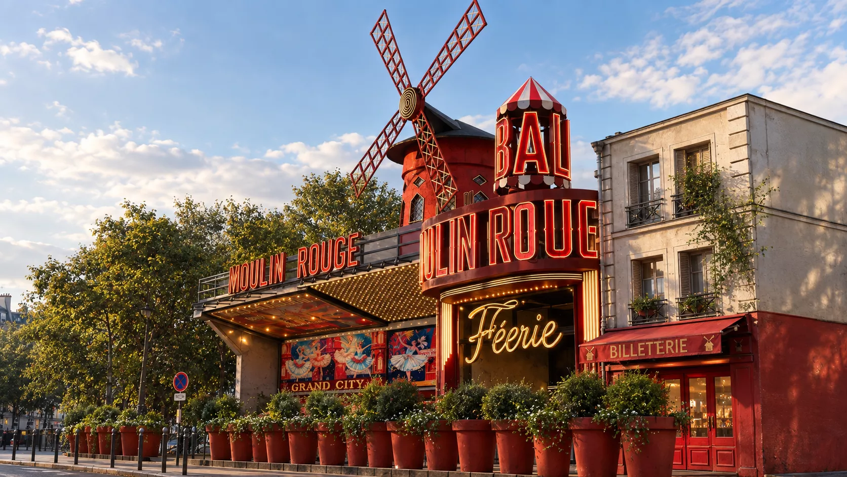 Moulin Rouge Cabaret 3D model