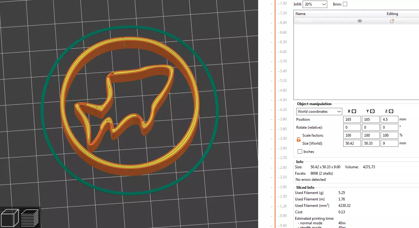 Fish Cookie Cutter 3D model_6
