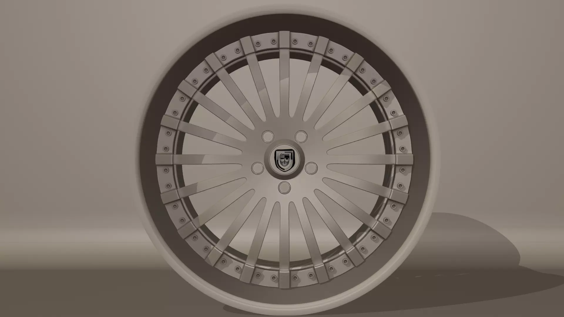 Lexani Forged LF-714 Wheels 3D model_6