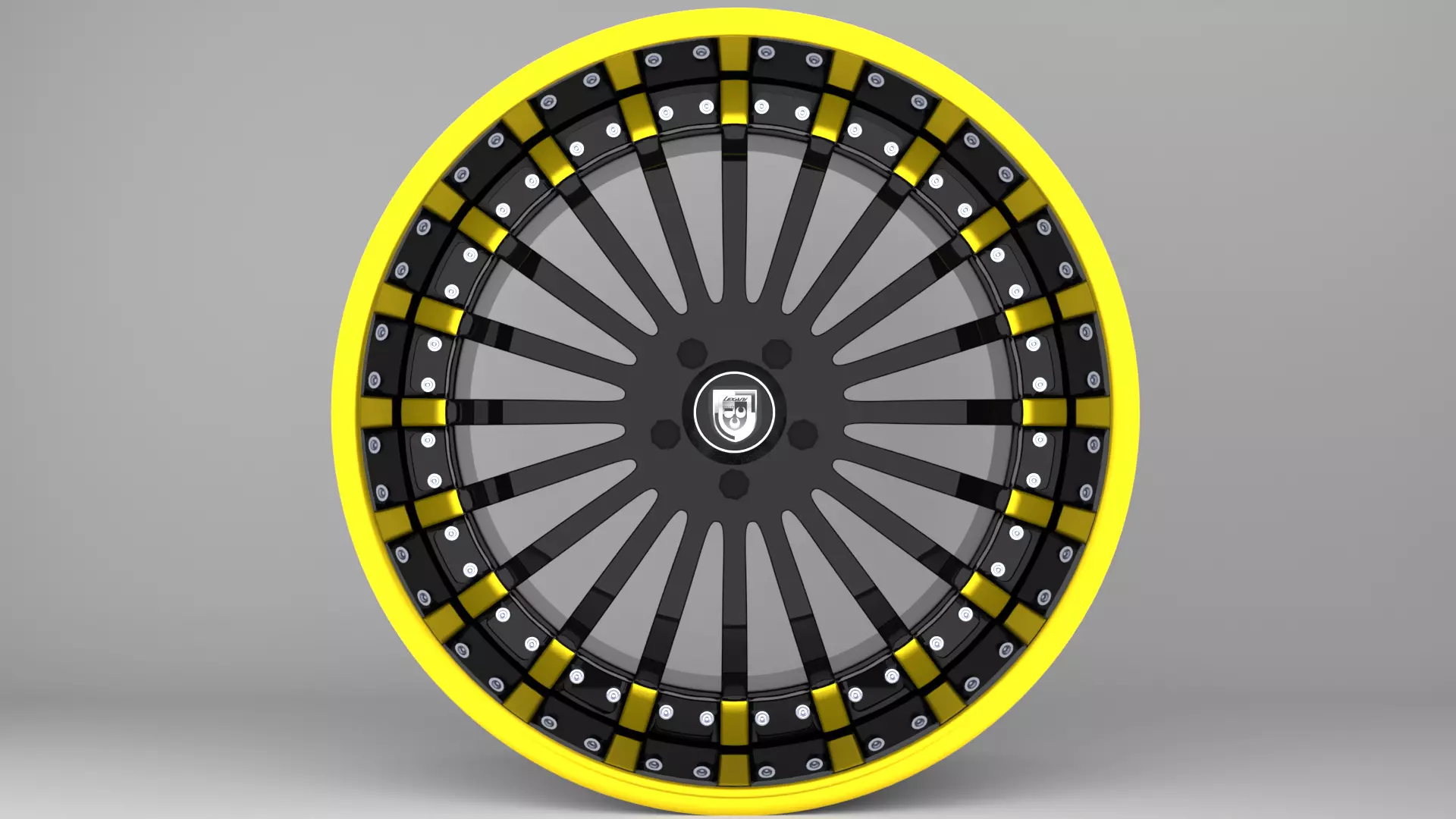 Lexani Forged LF-714 Wheels 3D model_3