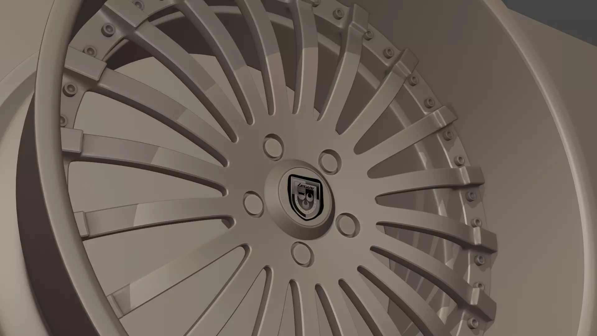 Lexani Forged LF-714 Wheels 3D model_8