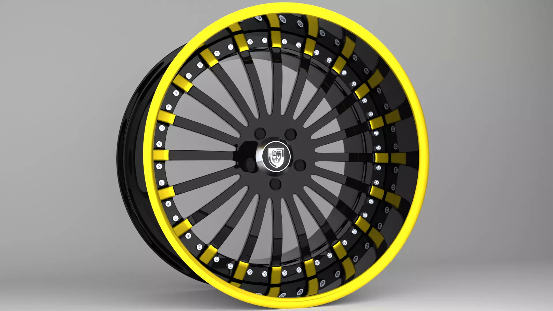 Lexani Forged LF-714 Wheels 3D model_0