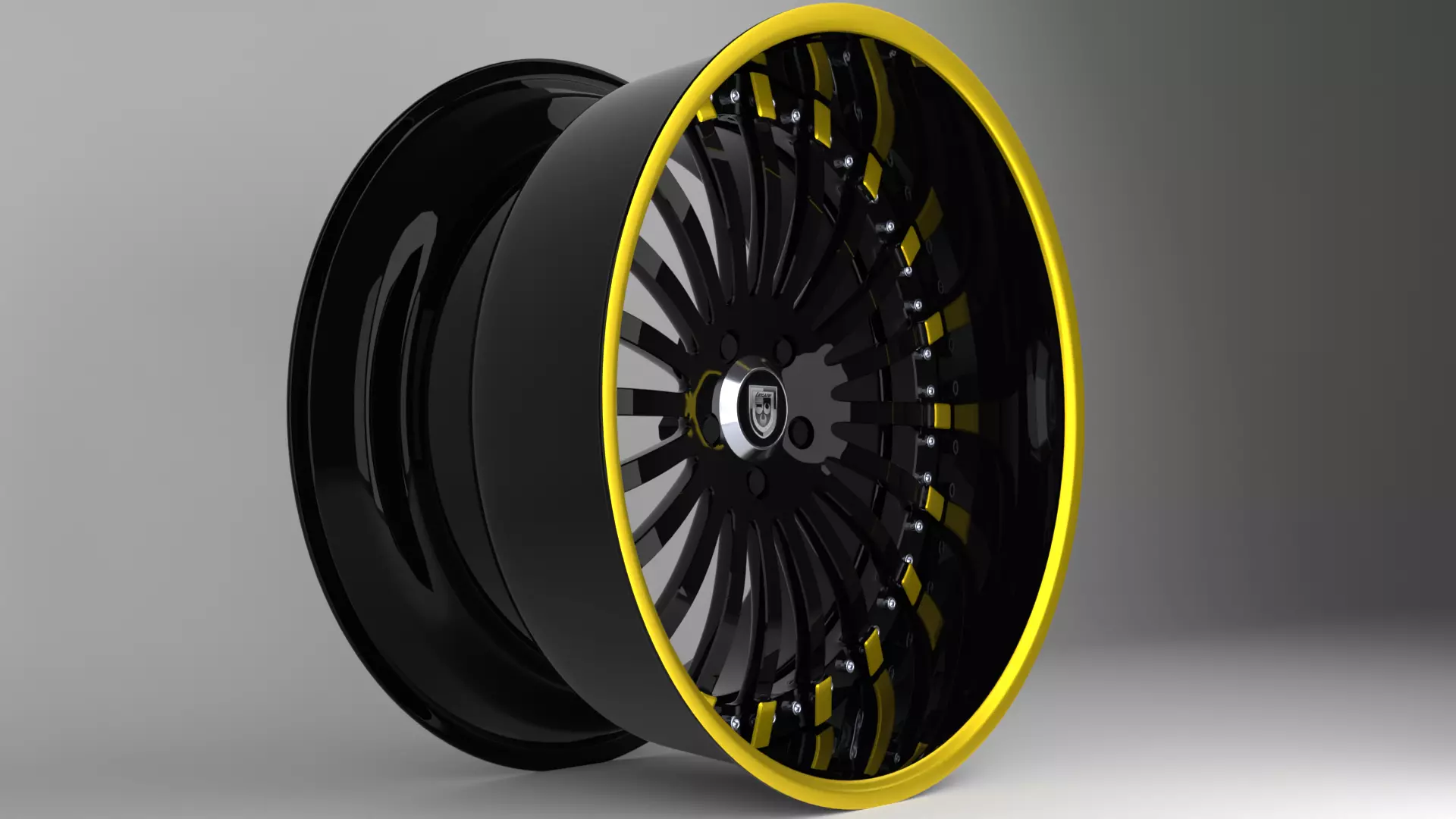 Lexani Forged LF-714 Wheels 3D model_4