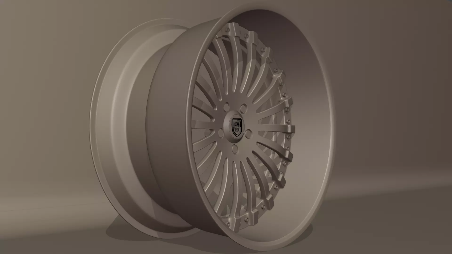 Lexani Forged LF-714 Wheels 3D model_7