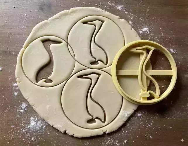 Penguin Cookie Cutter