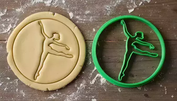 Ballet Dancer Cookie Cutter