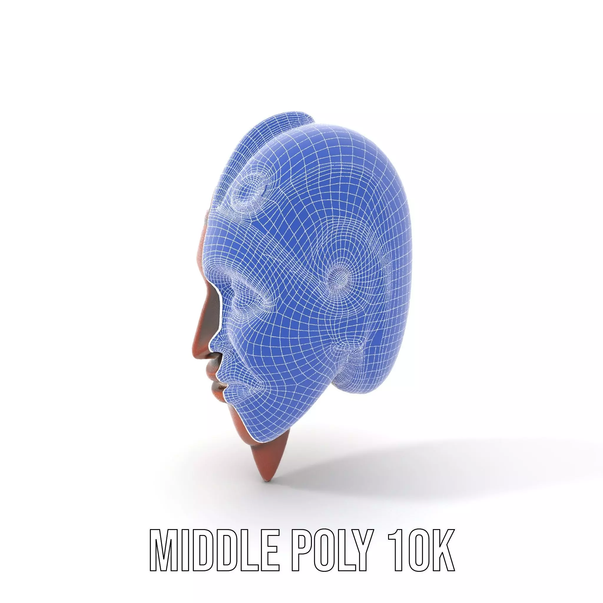 Elegant Tribal Mask model pack Low-poly 3D model_14