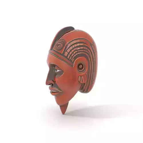 Elegant Tribal Mask model pack