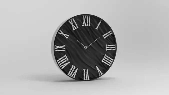 20 cm wall clock roaring model