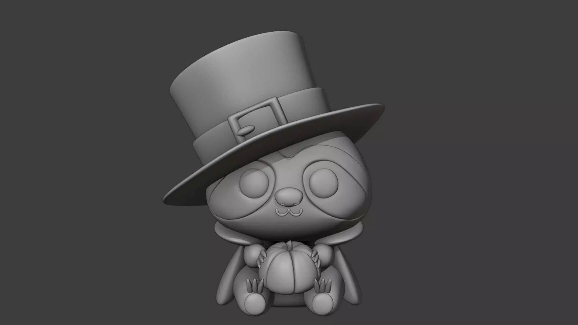 Halloween sloth  3D print model_1