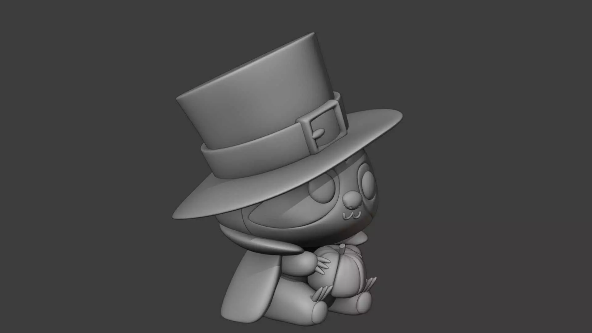 Halloween sloth  3D print model_2