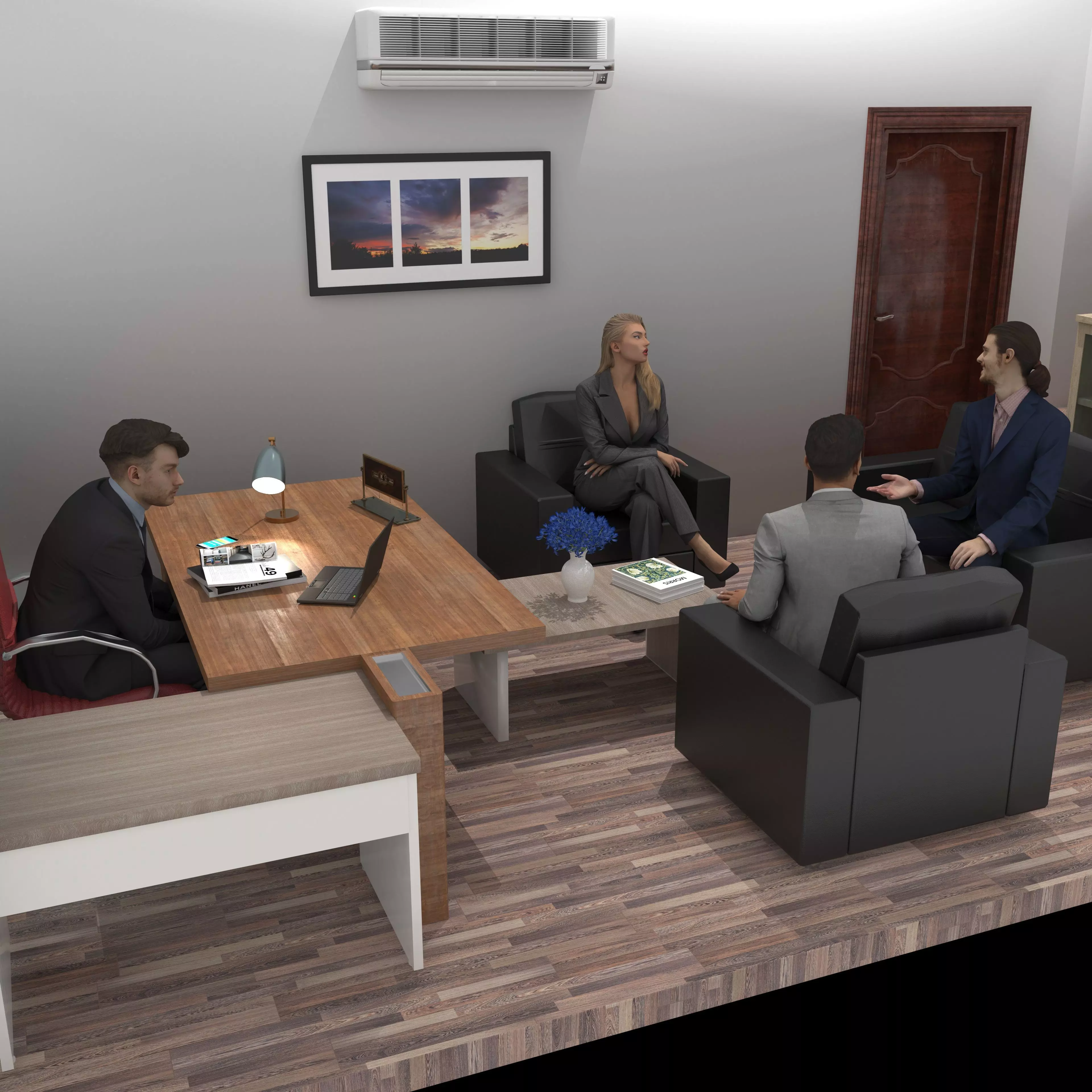 Boss Office 3D model