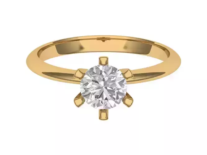 Solitaire ring