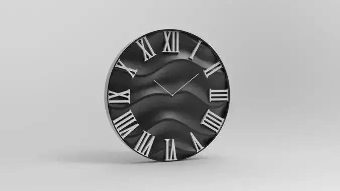 Wall clock 60 cm sea model