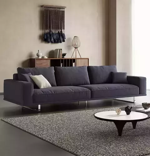 Mid Century interior scene