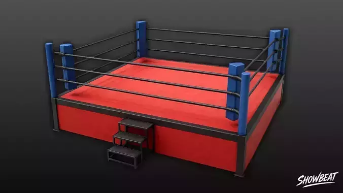 Boxing Ring Blue Corner