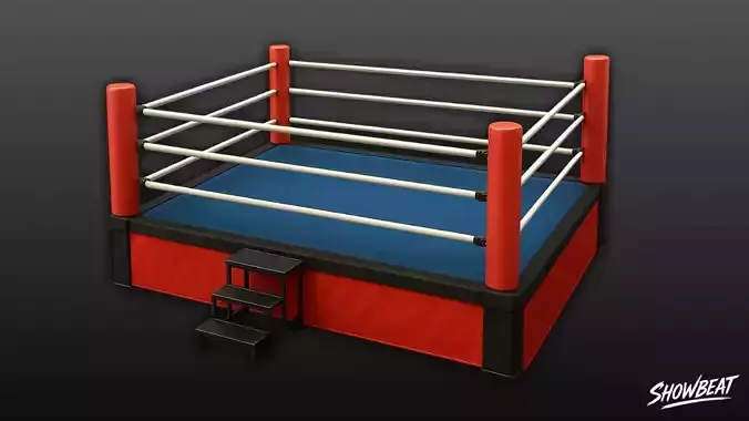 Boxing Ring Red Corner